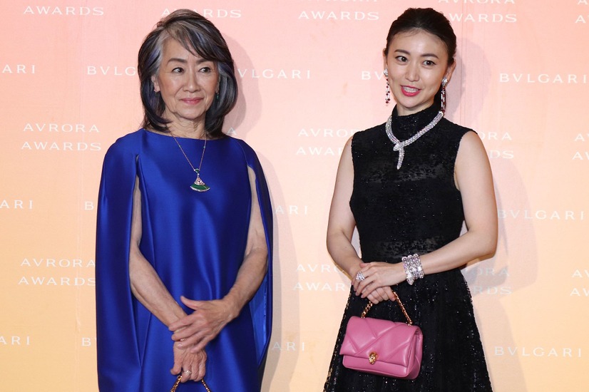 奈良橋陽子さん、大島優子【撮影：浜瀬将樹】