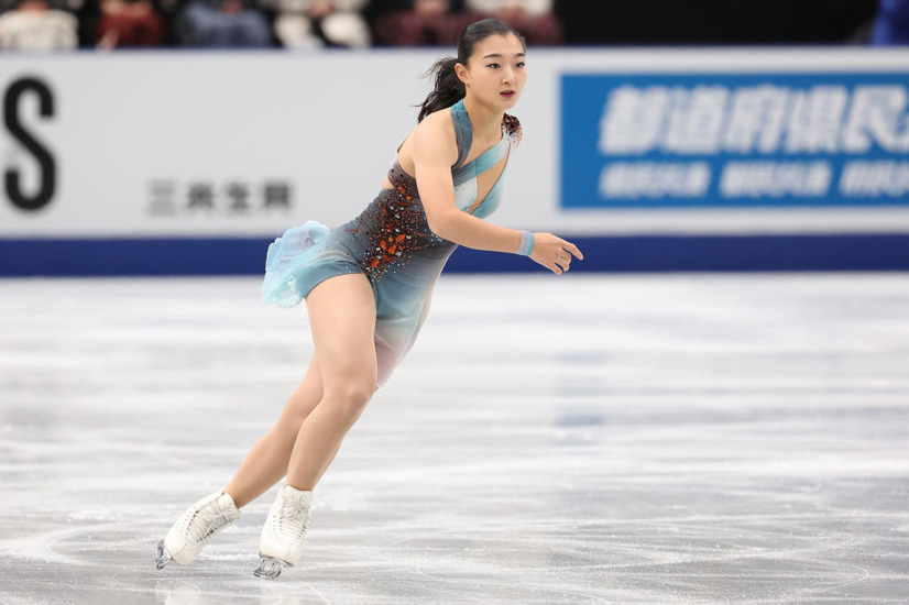 坂本花織(Photo by Atsushi Tomura/Getty Images)