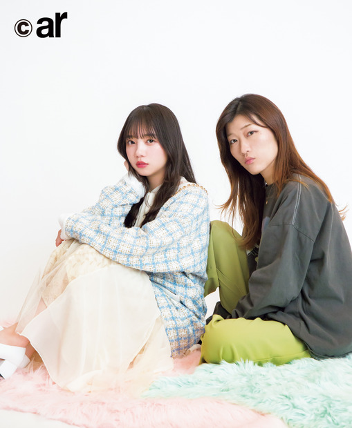 齊藤京子（日向坂46）＆ヒコロヒー　（c）ar