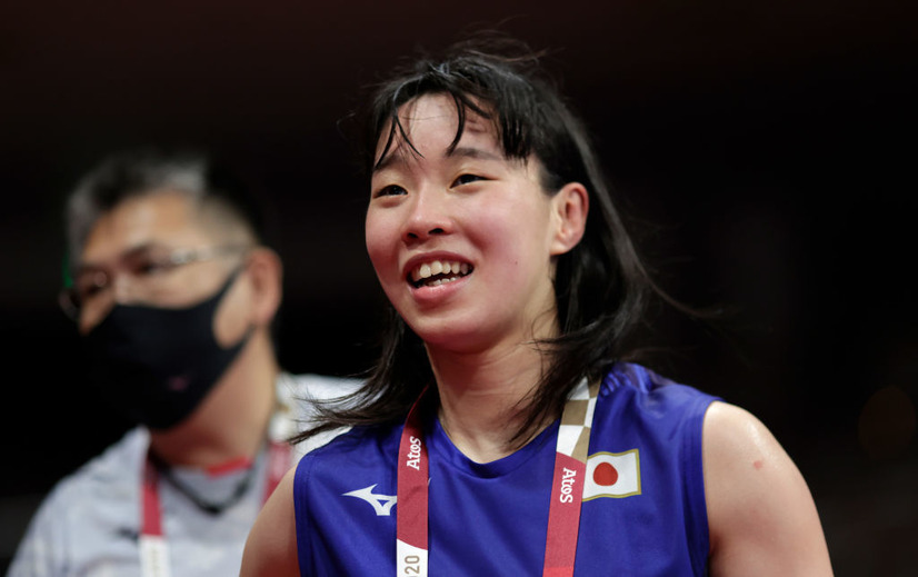 入江聖奈(Photo by Ueslei Marcelino - Pool/Getty Images)