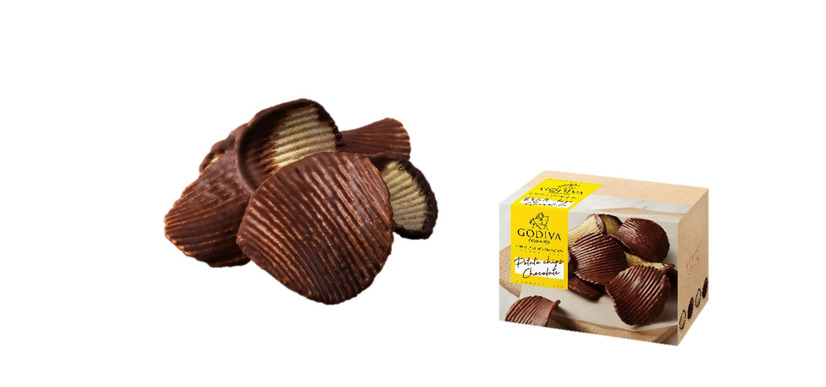塩味と甘味の絶妙なバランス！ゴディバから「ポテトチップス チョコレート」