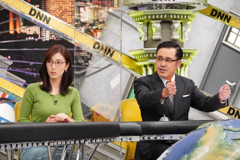 左から）小澤陽子、アリタ哲平（C）フジテレビ
