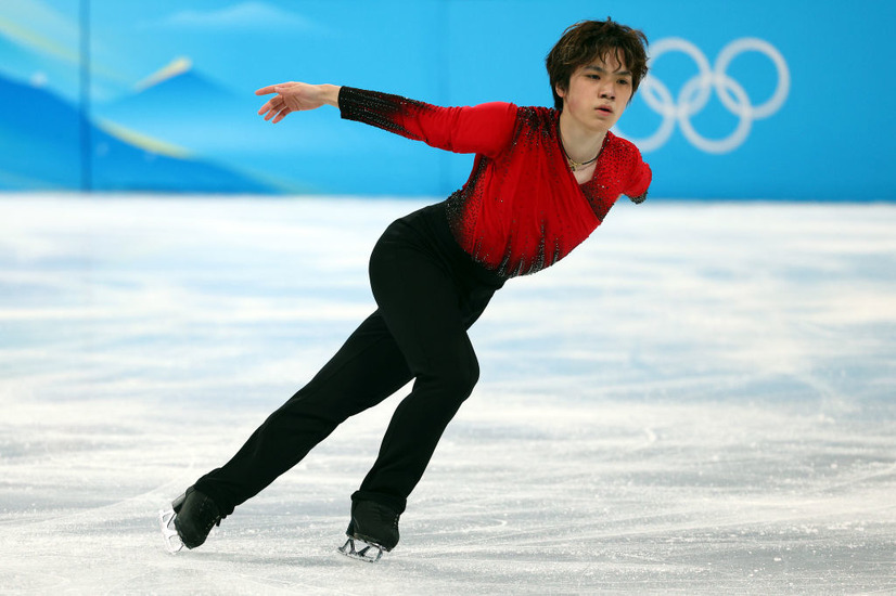 宇野昌磨　 (Photo by Elsa/Getty Images)