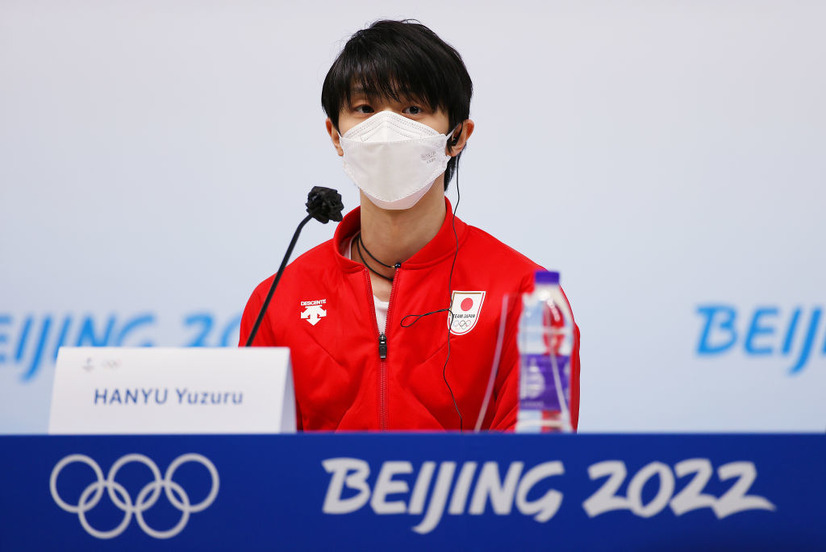 羽生結弦 (Photo by James Chance/Getty Images)