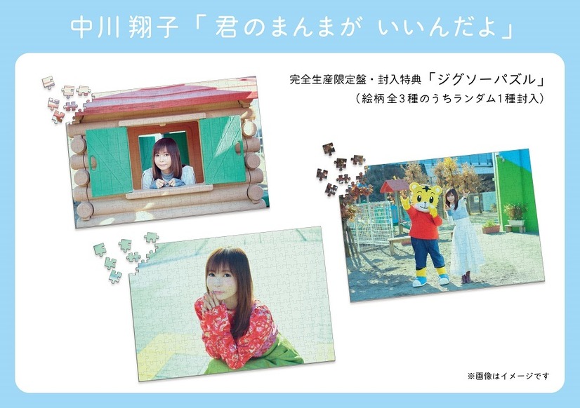中川翔子21thシングル『君のまんまが　いいんだよ』完全盤封入グッズ
