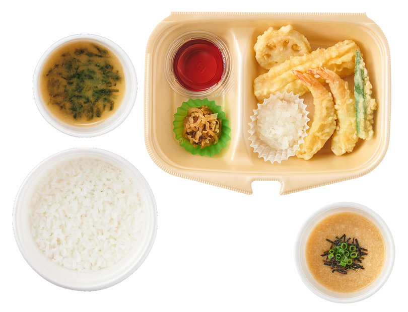 ［テイクアウト］静岡とろろ汁と天ぷら　特別価格 820円（税込）