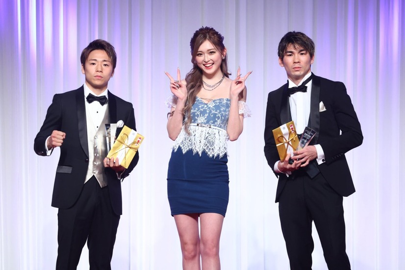 『K-1AWARDS 2021』プレゼンターを務めた時のゆうちゃみ