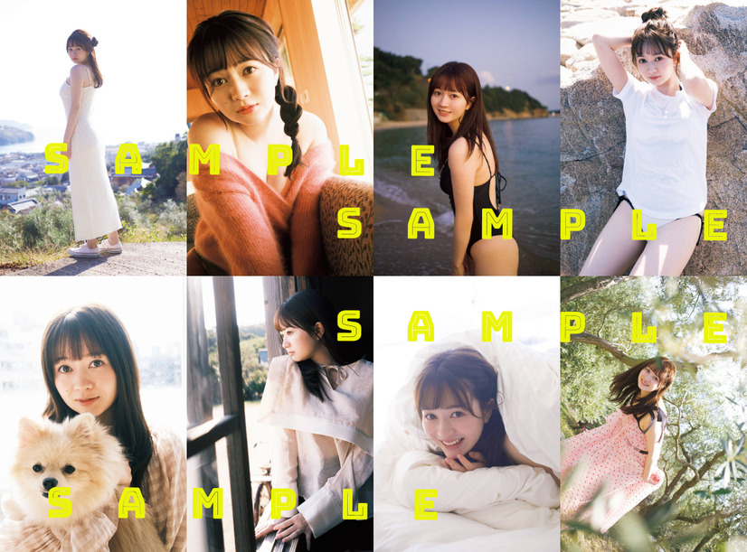 SKE48・江籠裕奈1st写真集『わがままな可愛さ』（発売：扶桑社、撮影：桑島智輝）初版限定特典ポストカード