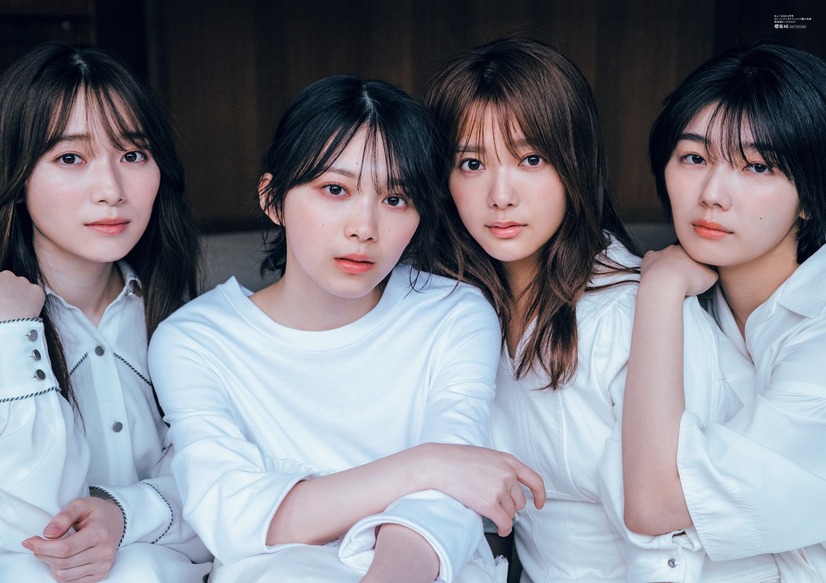 『B.L.T.』2022年5月号【ローソンエンタテインメント購入特典両面ポスター：田村保乃、藤吉夏鈴、森田ひかる、守屋麗奈（櫻坂46）】（c）東京ニュース通信社