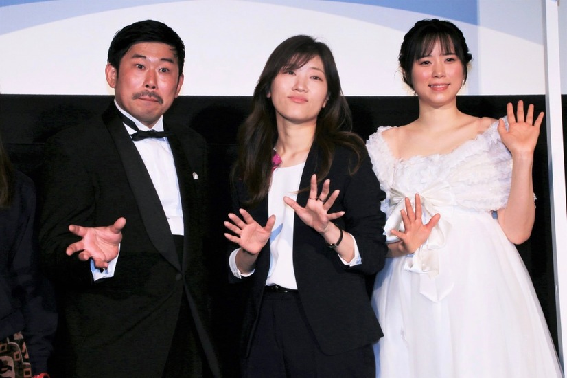 岡野陽一、ヒコロヒー、河邑ミク【撮影：小宮山あきの】