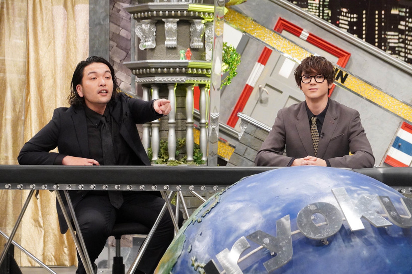 左から）盛山晋太郎（見取り図）、山田裕貴（C）フジテレビ