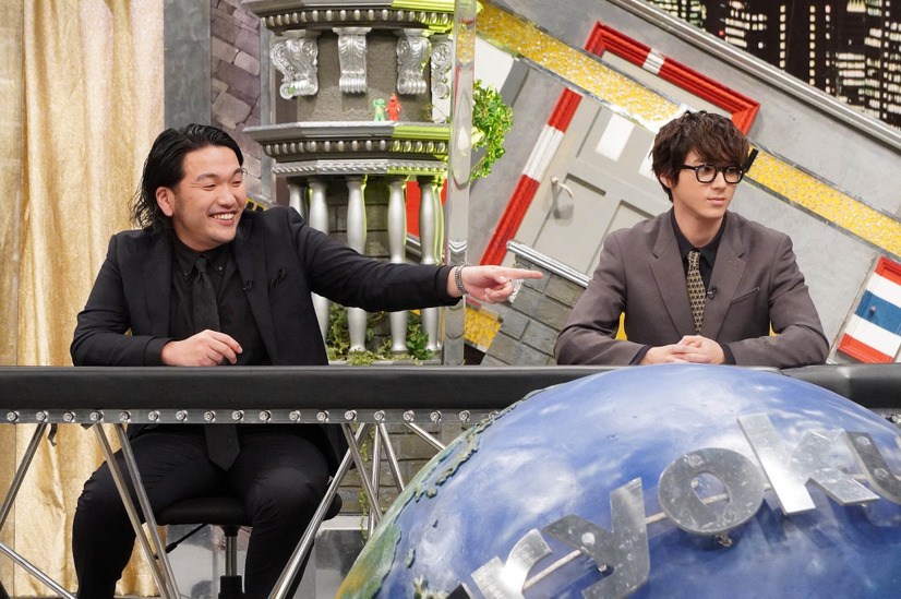 左から）盛山晋太郎（見取り図）、山田裕貴（C）フジテレビ