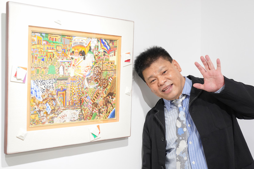 ジミー大西※撮影時のみ特別にマスクを外しております。