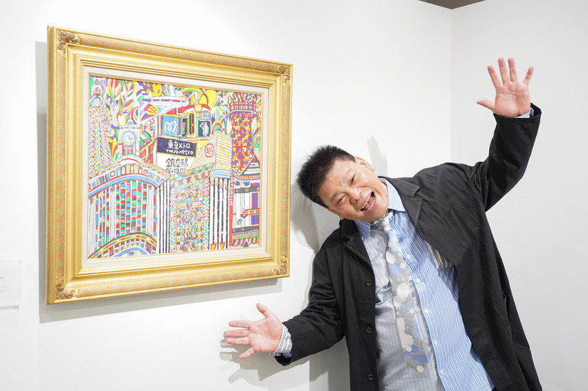 ジミー大西※撮影時のみ特別にマスクを外しております。