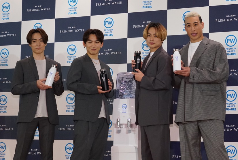 『PREMIUM WATER FUTURE』記者発表会【写真：竹内みちまろ】