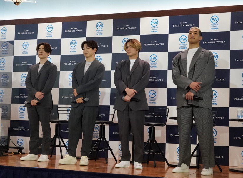 『PREMIUM WATER FUTURE』記者発表会【写真：竹内みちまろ】