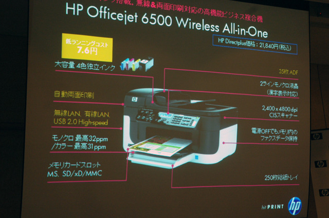 HP Officejet 6500 Wireless All-in-One