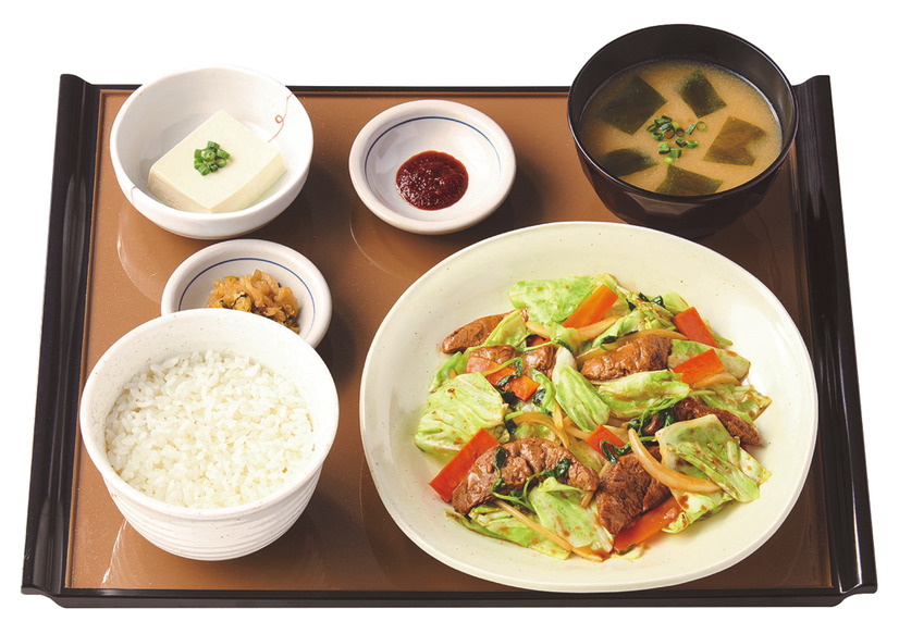 大豆ミートの野菜炒め
