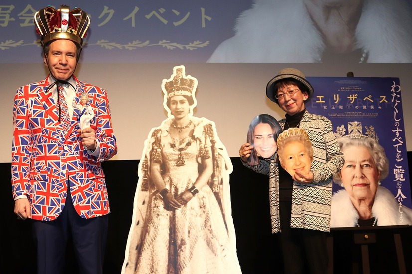 デーブ・スペクターと多賀幹子【撮影：浜瀬将樹】