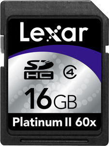 16GB Platinum II60x SDHC