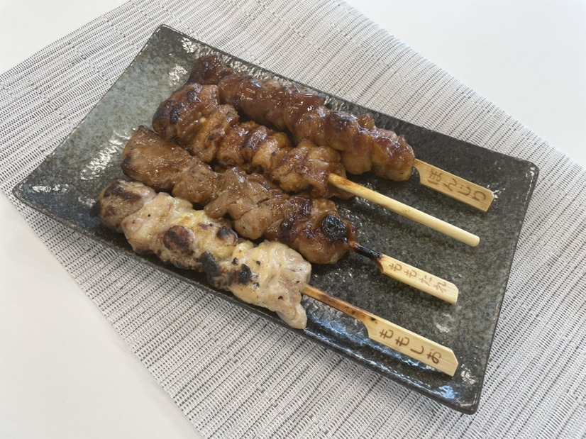 炭火焼きとり 盛り合わせ（撮影：渡邉）