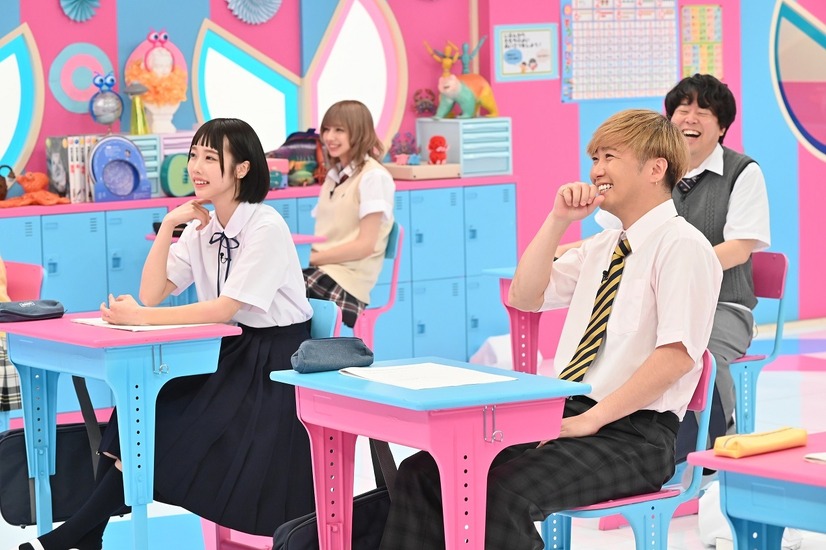（前列左から）あの、大野雄大（c）フジテレビ