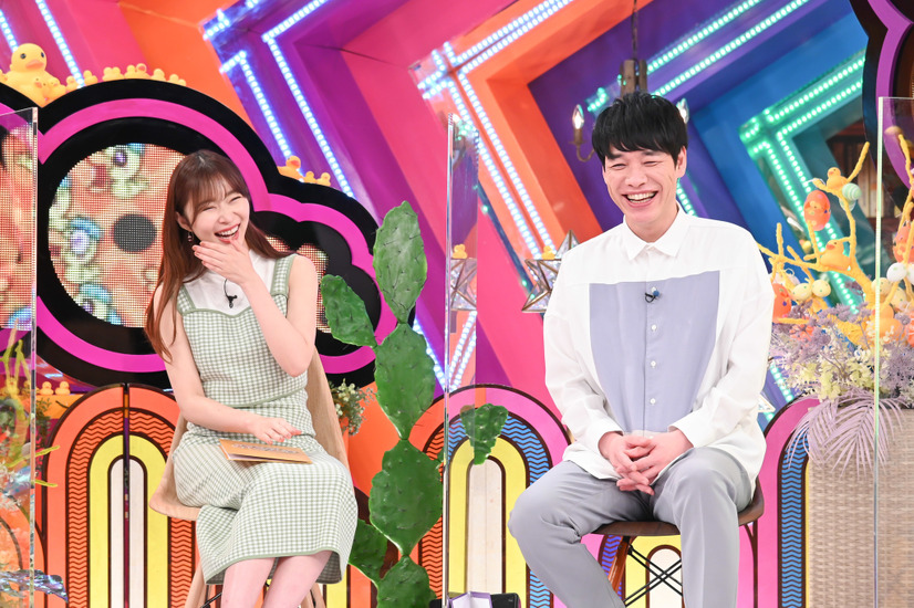 左から）指原莉乃、川島明（麒麟）　（c）MBS
