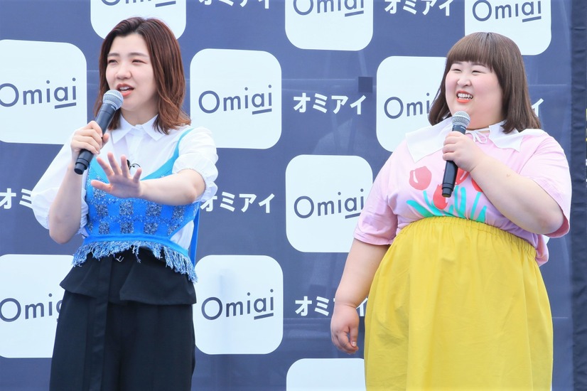 3時のヒロイン(福田麻貴、かなで)【撮影：小宮山あきの】
