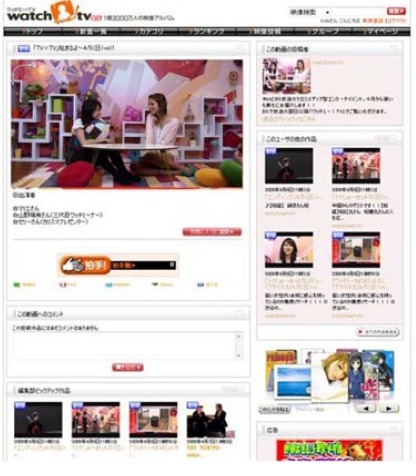 動画再生ページ
