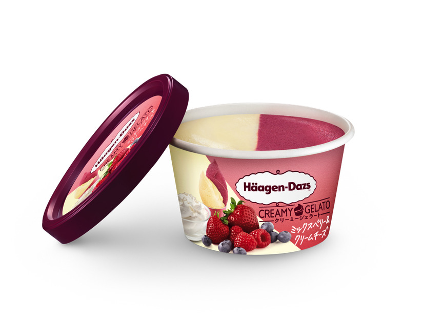 ハーゲンダッツ、夏限定の”CREAMY GELATO”シリーズから新商品！