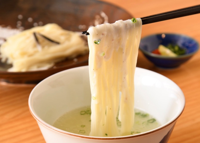「ふぐつけ麺」と「ふぐらぁ麺」にセットで付くコンデンスしらこ