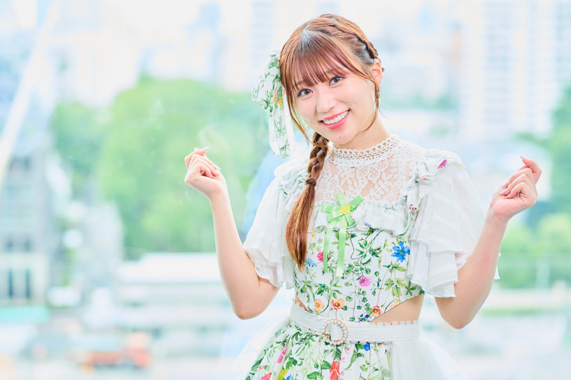 「SUPER☆GiRLS」坂林佳奈【撮影：小原聡太】