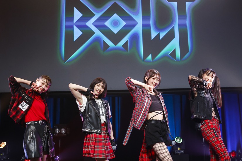 左から）白浜あや、内藤るな、高井千帆、青山菜花 （撮影：笹森健一）