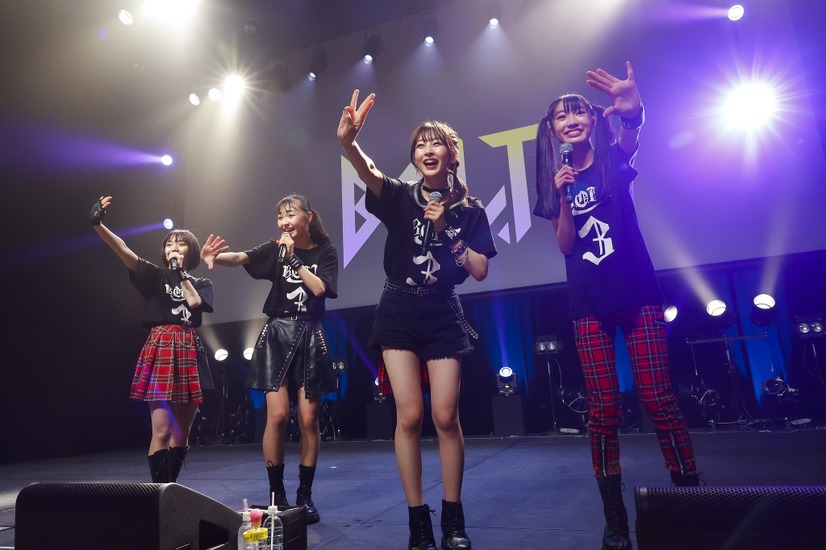 左から）内藤るな、白浜あや、高井千帆、青山菜花（撮影：笹森健一）