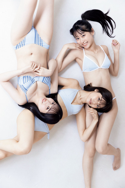 宮花もも・乃上ふう香・七瀬はる　（c）光文社／FLASH編集部 写真：岩松喜平