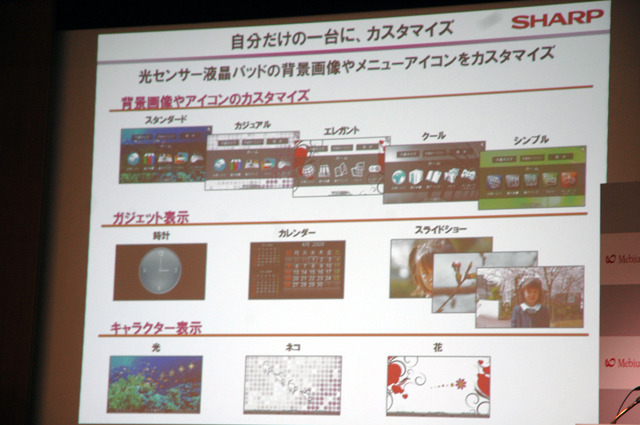 液晶パッドはカスタマイズが可能