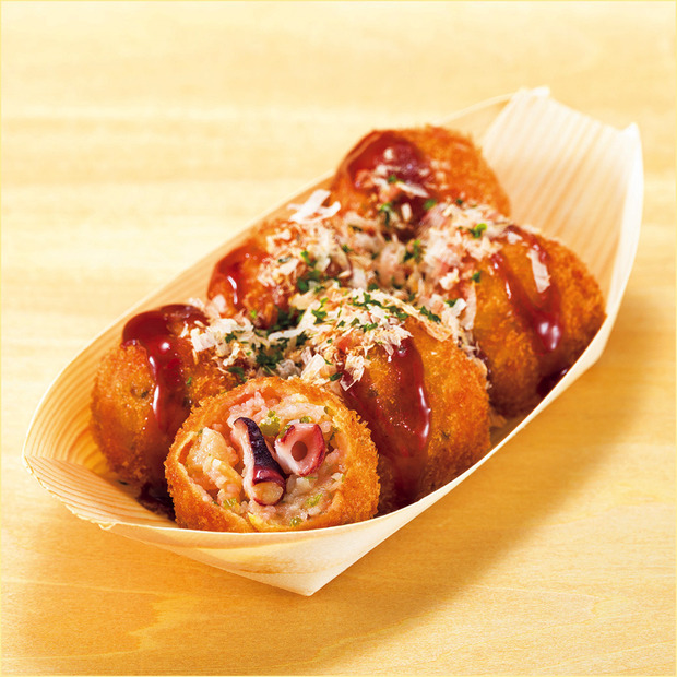 ホワイトベアー／ポテトコロッケ　たこ焼き風（1パック6個入）756円　＜西武池袋本店限定＞