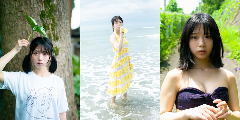 『ナナランド 峰島こまき 1st写真集　タイトル未定』撮影：細居幸次郎　（C）扶桑社
