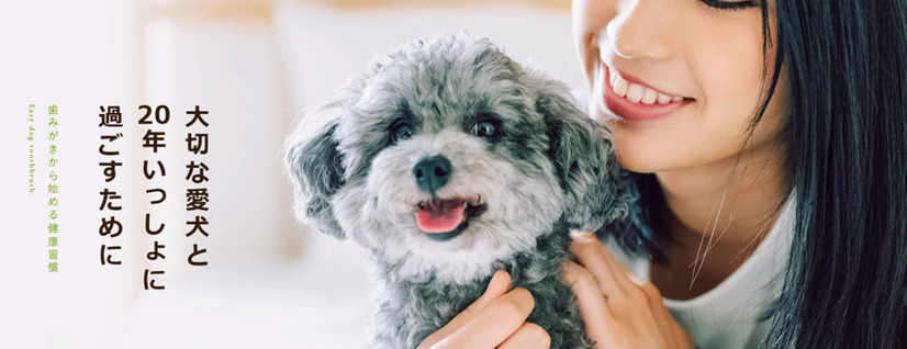 犬のオーラルケアの重要性を解説　「ドッグハピネス」公式サイトオープン
