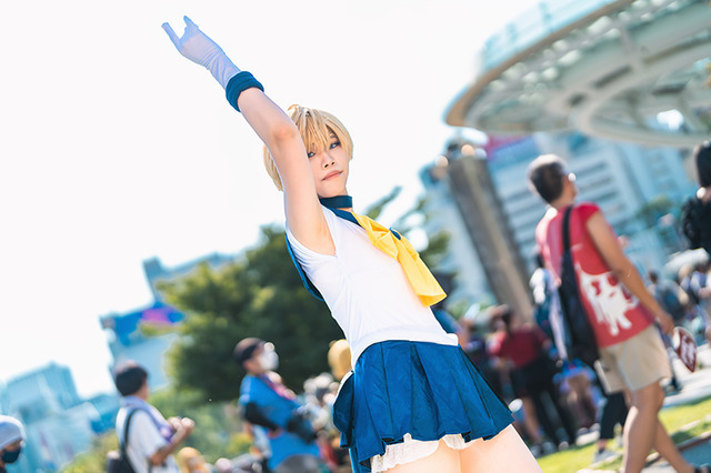 セーラーウラヌス『美少女戦士セーラームーン』／みつやま@mitsuyama_cos