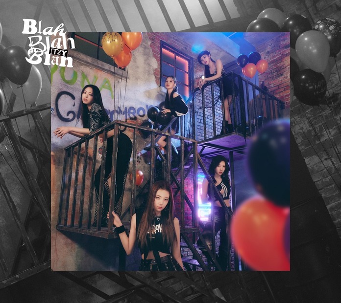 ITZY 2ndシングル『Blah Blah Blah』初回限定盤Aジャケット写真
