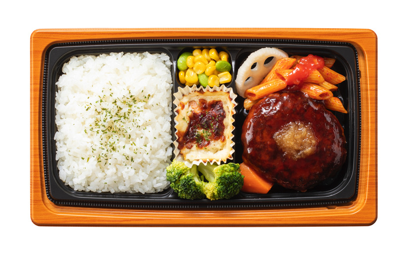 肉汁じゅわっと！鉄板焼ハンバーグ弁当