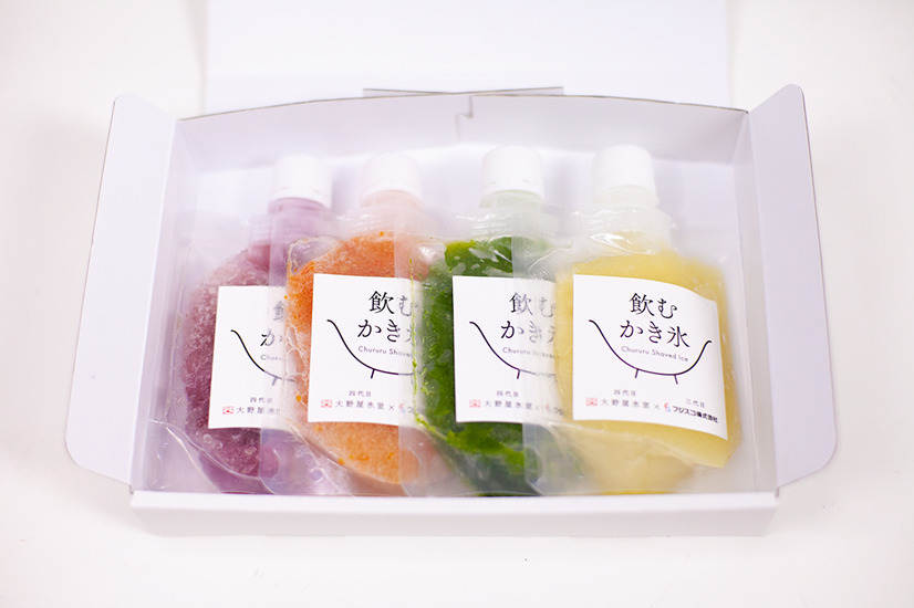 残暑にピッタリ！こだわりの野菜と生氷が特徴の飲むかき氷が新発売