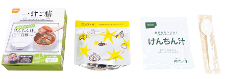 非常食の革命！お湯や水がなくても食べられる「一汁ご膳」新発売