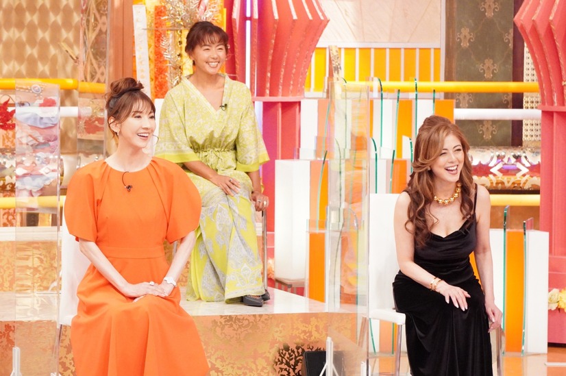 田中律子、君島十和子、武田久美子（C）フジテレビ