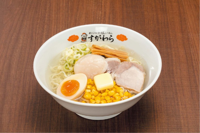 ≪第1弾≫新登場！48年間愛され続ける老舗の塩ラーメン　【旭川市/ラーメンすがわら本店】スペシャルホタテ塩ラーメン　各日限定300杯（1人前）1,380円（税込）
