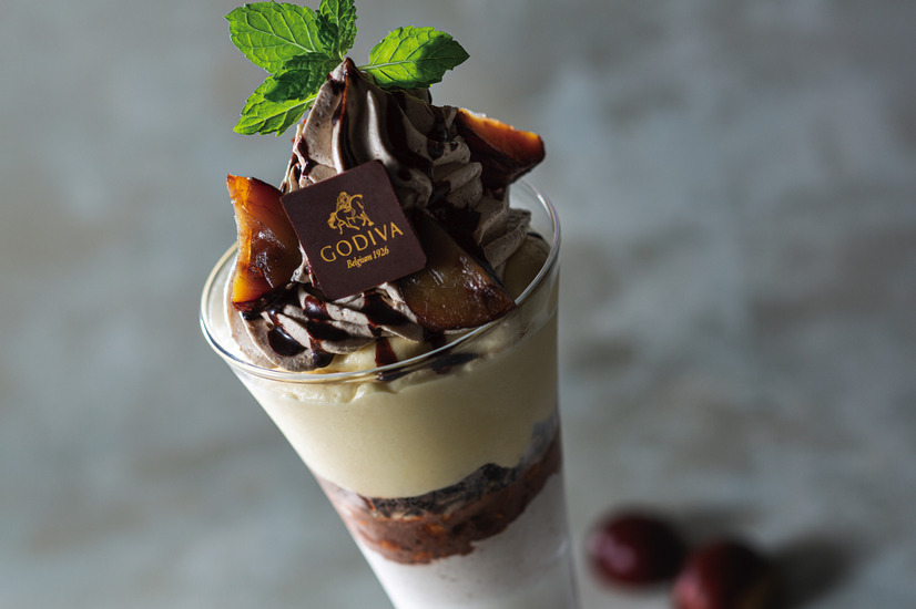 GODIVA チョコレートマロンパフェ