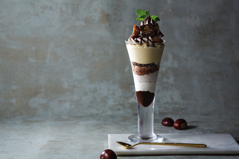 GODIVA チョコレートマロンパフェ