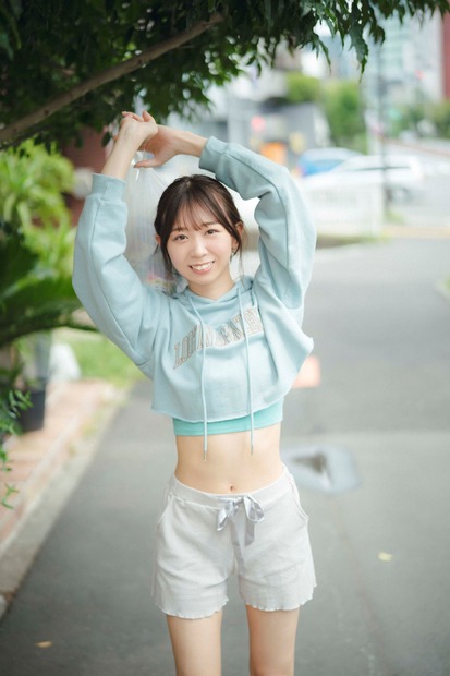 わーすた・松田美里1st写真集『タイトル未定』（出版社：主婦の友インフォス、撮影：カノウリョウマ）
