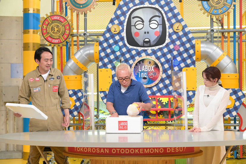 (左から)田中卓志、所ジョージ、新井恵理那（C）MBS